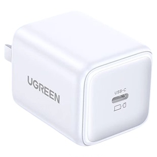 绿联冰速充氮化镓30W充电器适用苹果17air16iPhone15promax华为小米手机45W快充pd插头typec数据线套装充电头
