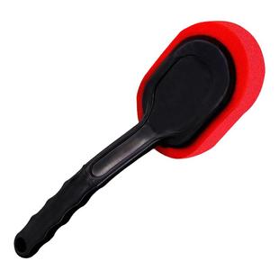 汽车轮胎上光刷多功能内饰刷打蜡轮毂清洗清洁海绵刷汽车美容工具