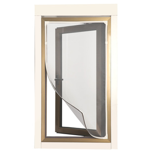 单独小窗口  外开窗专用磁性纱窗    避免把手顶住纱窗