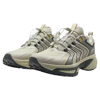 特步2025秋款新款男士收紧带强劲抓地力户外登山鞋975319170013