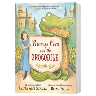鳄鱼公主 英文原版绘本 Princess Cora and the Crocodile 劳拉埃米施利茨 英文版儿童英语故事书 进口原版课外阅读书籍