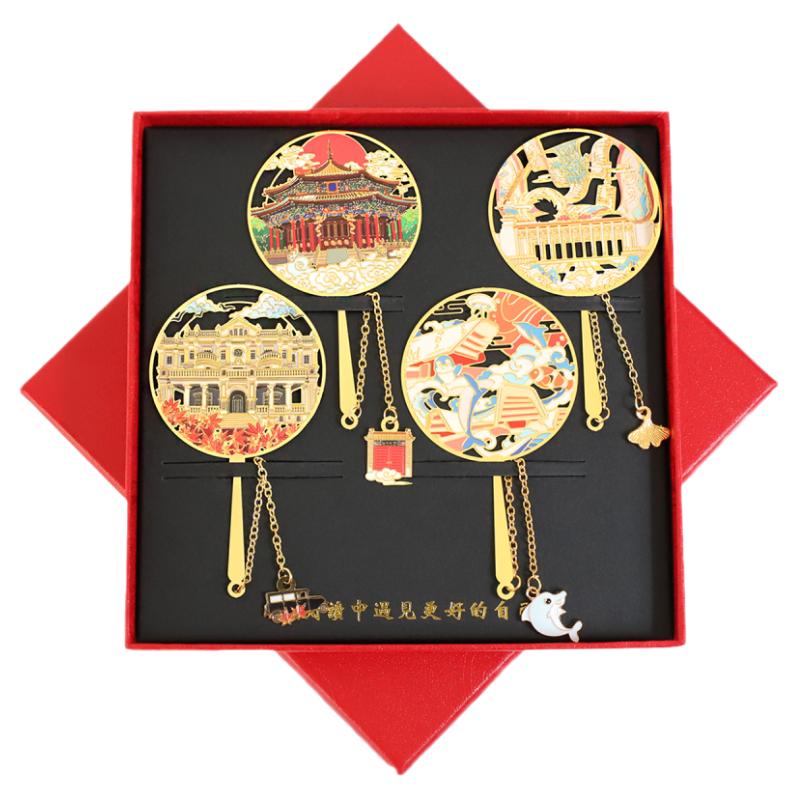 辽宁海洋馆景点书签金属纪念品