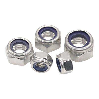 金固盈不锈钢尼龙锁紧螺母DIN985