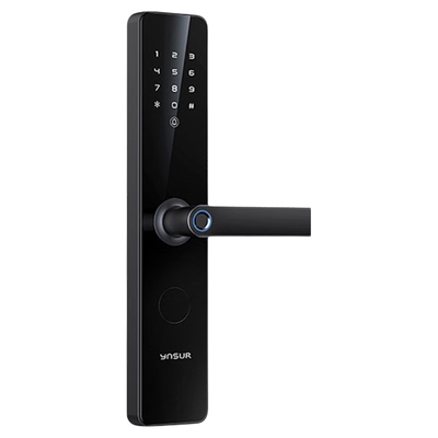 因硕T13半自动智能指纹门锁家用防盗门入户门电子密码锁