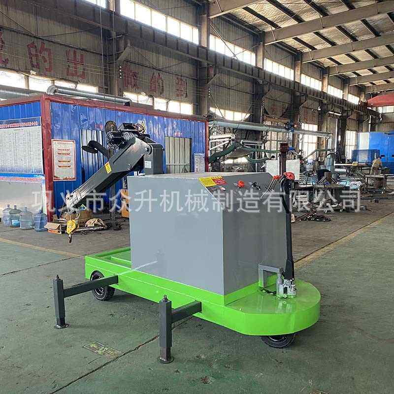 模具吊装小吊车众升厂家车间用移动液压吊臂电动吊机 移动单臂吊