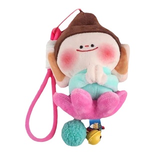 佛小伴莲花小佛玩偶山西大同云冈石窟山文创正版挂件车挂钥匙扣