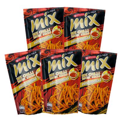 VFOODS MIX 3袋脆脆条 75g/袋 泰国进口膨化食品 休闲零食