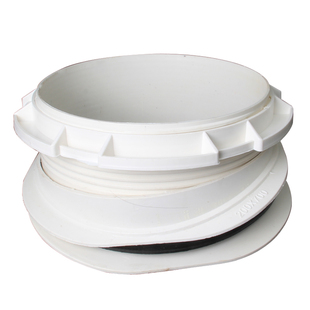 PVC马鞍接头接口塑料管检查井排污口市政工程马鞍卡弧形大小接头