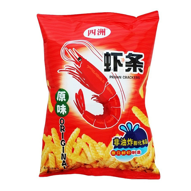 四洲虾条原味非油炸110g