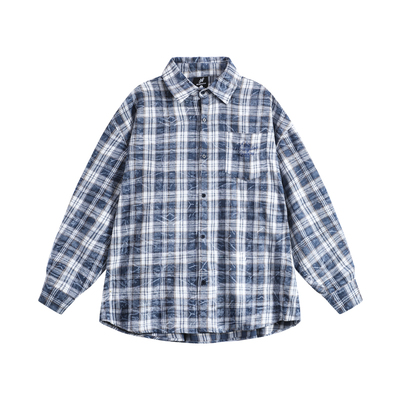 MANYSTON美式高街情侣衬衫外套