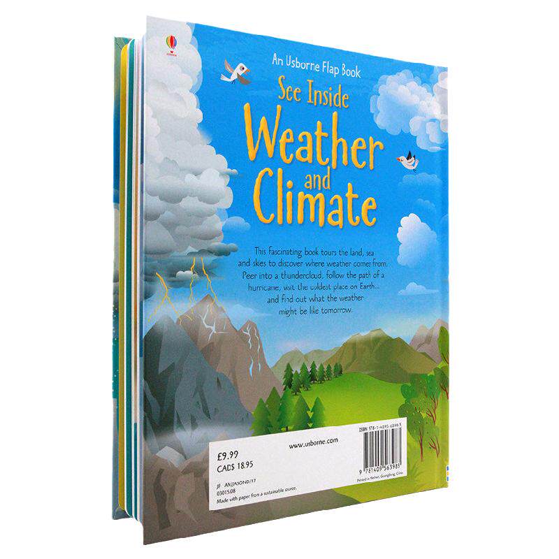 Usborne看里面系列揭密天气
