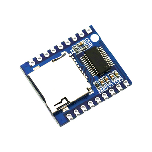 串口控制语音模块 单片机IO控制 SD/TF插卡MP3模块 语音播放板