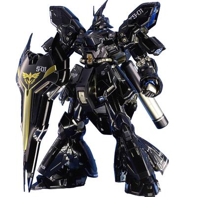 万代MG沙扎比无水口印花改色高达