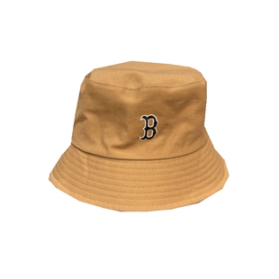 韩国MLB帽子刺绣NY标经典遮阳防晒盆帽ins风男女情侣渔夫帽字母新