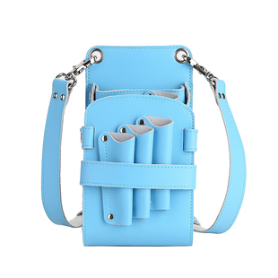 真皮剪刀包发型师腰包专用斜挎网红美发工具包剪发包个性创意潮女