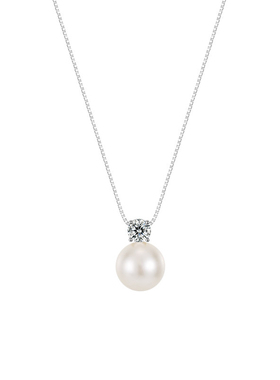 S925纯银戴妃珍珠项链
