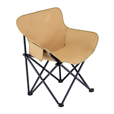 户外露营便携月亮椅折叠椅户外野营沙滩钓鱼椅加厚管壁子