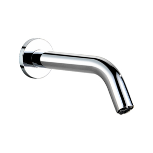 公箭入墙式感应水龙头单冷冷热面盆洗手器全自动墙出水台上盆龙头