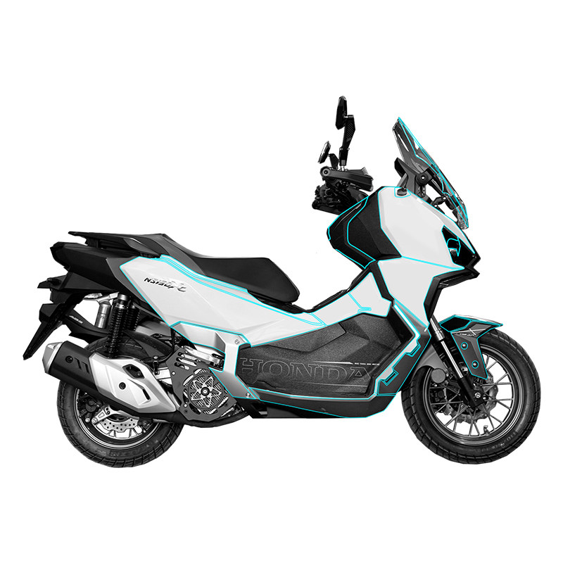 适用本田NS150XC隐形车衣贴膜