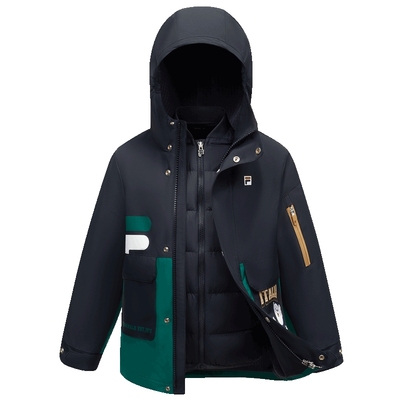 FILA斐乐小童梭织羽绒两件套