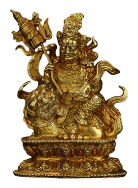 慧宝黄铜居家车载供奉小佛像