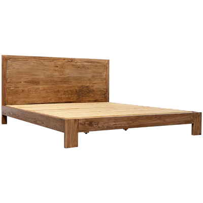 古朴年代全实木床老榆木双人床