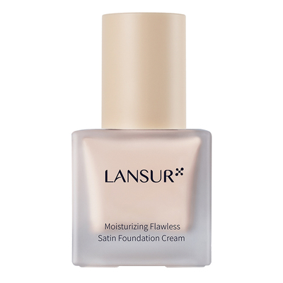 兰瑟遮瑕保湿粉底液小方瓶