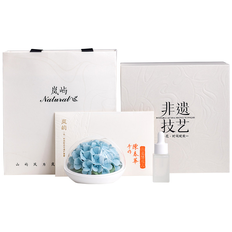 可定制生日礼物牡丹瓷花香薰礼盒