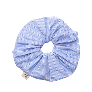 定制款~巨好看的蓝色大肠发圈女2026正流行头绳高级感轻奢风发绳