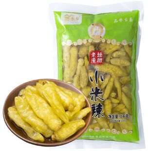 10斤泡椒小米辣云南特产新鲜野山椒剁椒泡椒凤爪泡菜母水商用批发