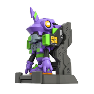 WASA变色龙EVA联名潮玩盲盒正版新品初号机手办摆件福音战士模型