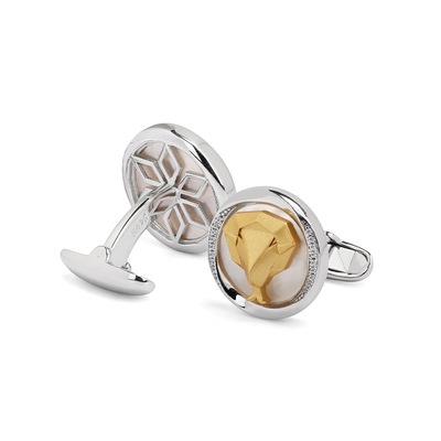 MavinMarvy925银生肖蛇袖扣礼物