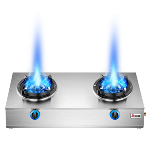 志高商用煲仔炉多头带熄火保护燃气灶四六头天然气多眼煤气灶砂锅
