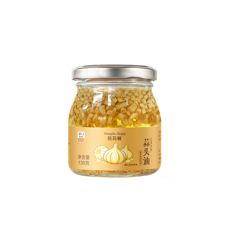 格简顿蒜头油蒜头酥炒饭拌面烧烤蒜蓉蘸料家用调味品