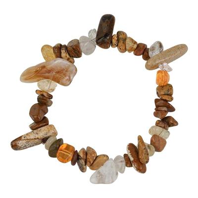 daccord天然白水晶多宝手链