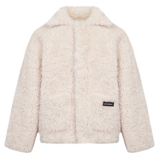 ANN ANDELMAN  秋冬新款男女同款立领毛毛外套银泰百货 301286