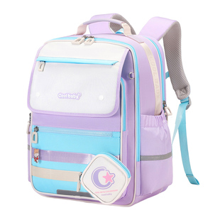 COOLBABY新款小学生书包三到六年级大容量减负高颜值男生女孩儿童