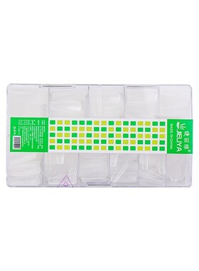 盒装自然色超薄磨砂假指甲折无痕