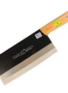黑老大碳钢老锋利菜刀刃耐金利王