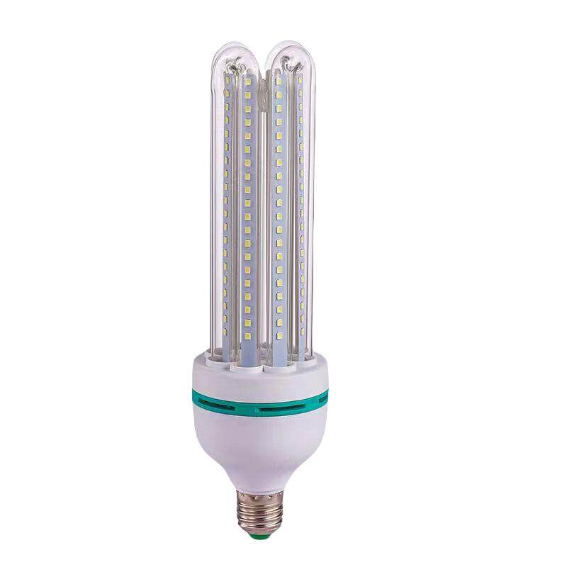 led灯泡节能灯路灯庭院灯e27螺口螺纹220V玉米灯u型超亮直管室内