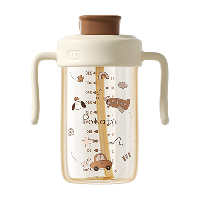 小土豆奶瓶一岁以上直饮杯