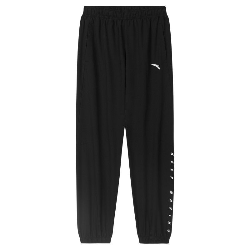 安踏儿童裤子运动卫裤男女童秋冬季2025年新款加绒保暖长裤运动裤