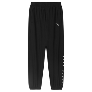 安踏儿童裤子运动卫裤男女童秋冬季2025年新款加绒保暖长裤运动裤