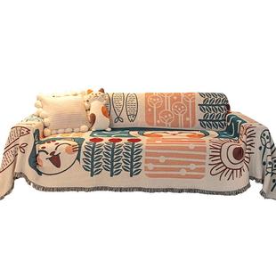 夏季全包沙发巾盖布2026新款北欧全盖沙发垫防滑套罩盖毯四季通用