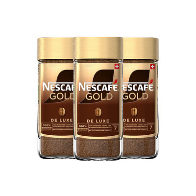 速溶瑞士黑咖啡雀巢金牌冻干