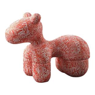 小马椅可爱椅子客厅动物凳子个性儿童坐凳卡通造型一体网红小马凳