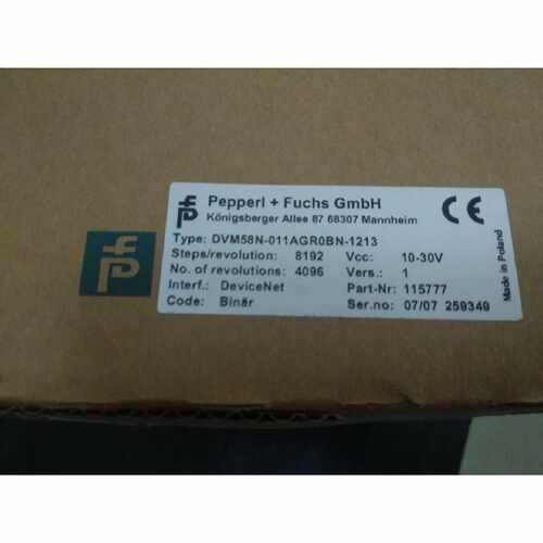 询价倍加福编码器一台DVM58N-011AGR0BN-1