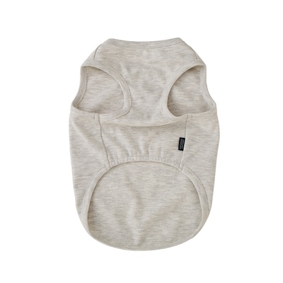 曼德瑞中小幼犬环保面料无袖T恤