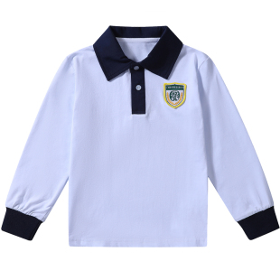 星祈广州市天河区龙口西小学校服纯棉小学生长袖衫运动服套装长裤
