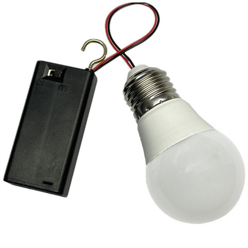 LED高亮2节5号电池盒 灯笼灯 DIY手工制作方便 携带式迷你小灯